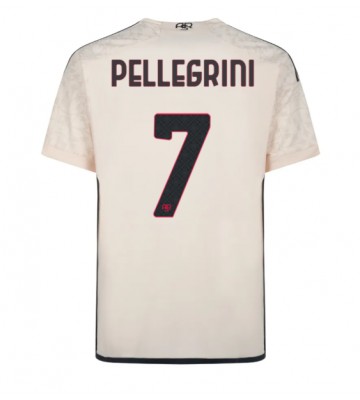 AS Roma Lorenzo Pellegrini #7 Udebanetrøje 2023-24 Kort ærmer